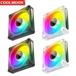 호환 120mm PC 라디에이터 30LEDS 빛나는 컴퓨터 케이스 팬 쿨러 5V 3PIN ARGB 12V PWM 자동 속도 조절 액세서리 : 툴맥스스