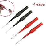 1/2/4Pcs 30V 진단 도구 멀티 미터  리드 확장 백 피어싱 바늘 팁 프로브 Autotools 자동차 키트 기계 : Daon다온4