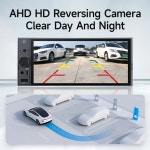 6인치 범호환  1 Din 카 스테레오 라디오 MP5 플레이어 무선 안드로이드 호환 오토 BT SWC FM USB C타입 플러그 : HK오토모터스