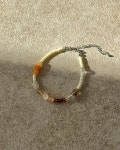 Grain bracelet 천연원석 담수진주 팔찌 맘커플템 : 꼼므디아망