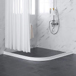 워터펜스 T자형 실리콘 물막이 샤워실 바닥물막이 샤워실물막이 세면대물막이 건식화장실 세탁실물막이 건식욕실 샤워부스물막이 화장실물막이... 