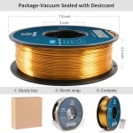 3D 프린터용 지텍 실크 치수 멘트 1KG 0 금속 /- 2 PLA 02MM 75MM 1 Black Pla : 다담다.