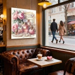 KYOQFVN 플라워 다이아몬드 아트 페인팅 키트 아름다운 발렌타인데이 장식용 DI G9147-US : 벨니아1