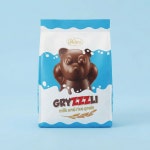 곰돌이 초콜릿 발렌타인데이 초콜릿선물 화이트데이 고급초콜렛 보브로 그리즐리 밀크, 190g, 1개 : 뚱이마트