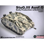 밀리터리 탱크 프라모델인기 드래곤 1/72 StuG.III 초기 생산 세계 대전 독일 탱크 모델 디스플레이 군인 컬렉션 : 한강무역상사17