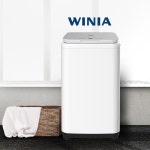 전국설치무료 위니아 mini 3kg 세탁기 매직필터 고온수세탁 아기옷 화이트실버 : 위니아 공식인증샵