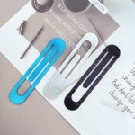 투투 다채로운 스테인레스 스틸 금속 눈금자 미터 규칙 정밀 양면 도구 13cm 북마크 h0079 : 올스토어14