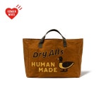 휴먼메이드 오리그래픽 캔버스 토트백 브라운 : 호시노마트