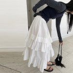 무지 프릴 캉캉 스커트(2컬러) : 샘샵SAMSHOP