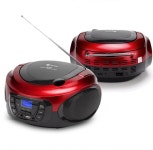 아남 고음질 CD플레이어 구간반복 어학용 FM라디오 MP3CD USB 탁상용 포터블오디오 : 디스카운트