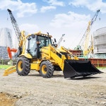 굴착 조경 철거 및 농작업을 위한 프론트 엔드 백호 로더 유압 시스템 건설 장비 : Atelier Opale