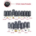 DC 전원 수-암 어댑터 5.5x2.1mm-7.9x5.5 6.3x3.0 1개 노트북 커넥터 : 에스센스트레이드