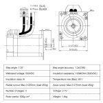 Leadshine 하이브리드 서보 모터 드라이버  인코더 포함 3 상 폐쇄 루프 HBS57 + 573HBM20-1000 HBS507 Nema23 : 설화산무역
