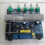 TPA3116 Bluetooth 5.0 고출력 2.1 서브우퍼 디지털 앰프 보드 1224V 완성 : 충일물류