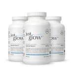 저스트글로우 리포좀 비타민C 1000mg 리포조말 리포솜 200캡슐, 3개 : just glow