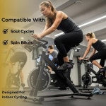 SPD Peloton 여성용 신발 실내 자전거용 델타 클리트 또는 클리트로 바로 탈 수 Va ty 사이클링 SQP4R 그레이 블루 - 델타 6 : 성공비즈