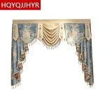 빌라 거실 고급 맞춤형 밸런스 호텔 전 링크 구매 천 커튼 및 얇은 명주 그물 제외 11 가지 스타일 : 올스토어17