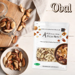 오발넛츠 셀레늄 슈퍼푸드 하루 2알 전립선 브라질넛 500g : 오발Obal