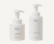 [송월X생활공작소] 2매입 멀티세트 (세면타올 1장+핸드워시 250ml) : 송월타월우산공식대리점굿타