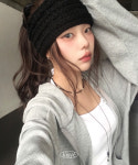 켈롯 와플 오버핏 투웨이 후드 집업 - 5color : 키시kisye