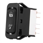 1PCS 리프트 스위치 파워 윈도우 제어 블랙 A06-30769-008 프레이트라이너 컬럼비아 01-11용 : 보리바티