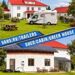 A99E-IP65 방수 12V 듀얼 태양광 패널 키트 30W 실내외 사용 가능 휴대용 발전 시스템 : 프라임무역65