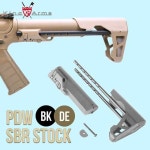 Kingarms PDW SBR Stock - 킹암즈 전동건용 스톡 : 서바이벌뱅크