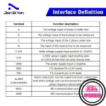 JSY-MK-333 50A3상 RS485 Modbus 미터 태양 에너지 모니터링 시스템 소형 전기 신 파일 : 시드컴퍼니23