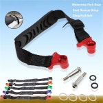 XiaQinn 포크 뒷좌석 스트랩 슬링 풀 벨트, YZ CRF CR XR WRF KX 85 125 150 250 450 호환 Black : 믿고아마마켓a