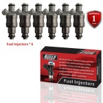 Jeep Grand Cherokee TJ 랭글러 1996 1997 1998 4.0L L6 VIN S - 812-11128 RL030778AB 연료 인젝터 6개 세트 53030778 : Atelier Opale