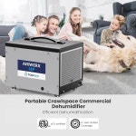 펌프가 장착된 베이스에어 크롤스페이스 최대 제상 메모리 1000 상업용 70파인트 피트 지하실 제습기 자동 컴팩트 시작 : 라모드비스
