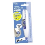 플러스 수정테이프 5mm 블루 본체 : 홍이네잡화