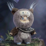 농부 밥 아니나이트 몬스터 시리즈 펜던트 인형 블라인드 박스 측모 남자 비닐 장난감 열쇠고리 생일 선물 : 상큼푸딩