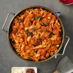 큰집닭갈비막국수 춘천 닭갈비 밀키트 닭다리살 캠핑음식 캠핑요리 홈파티 600g : 큰집닭갈비막국수