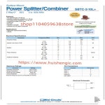 SBTC-2-10L+ RF 전력 분배기/결합기 5MHz ~ 절연(최소) 20dB 5 ° 불균형(최대) 6-SMD(5리드) 플랫 리드 : 은성 유통