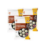 간식왕포자만두 피씨방 편의점 PX 냉동만두 전자렌지 간식 고기 야채 김치 : 파트너몰