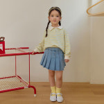 데일리베베 26봄 하의 조거 데님 와이드 스커트 바지 아동 주니어 키즈 유아 새학기 등원룩 : 로모로이