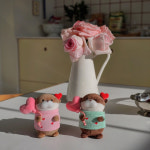 사랑가득 하트데이 우소우소짱 수달 봉제인형 8cm 가방고리키링 : 돈앤돌스