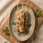 [맛비] 태림 직화구이 숯불 닭꼬치 1.2kg 데리야끼 소금구이 닭꼬치 : 맛비