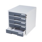 시스맥스 시스템2 칼라서류함 280010 5단 GR : 메인오피스