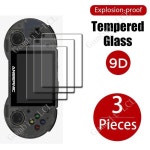 호환 ANBERNIC 플레이어 게임 스크린 보호대 커버 필름 9H HD 강화 유리 RG353P 3.5 인치 3개 : 하야니이