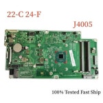 L03377-002 HP 22-C 24-F 마더보드용 DAN97BMB6E0 J4005 CPU 메인보드 포함  테스트된 고속 : 브루클린팟
