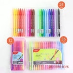 수성 젤 펜 손 계정 후크 라인 쓰기 그래피티 노트 카네타스 문구 플러스 아트 용품 12 24/36 : 주니상사1