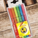 칙폭 디자인펜 캘리그라피펜 6색세트 : 칙폭이짱