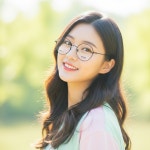 블랙 어려보이는 초경량 티타늄 동그리 안경테 엠테이트(M-TATE) MTK2003 C01 : 글라스온안경 운암점