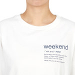 위켄드 막스마라 테뉴 반팔티셔츠 TENUE 003 2615971051 : 신세계 부산 럭스보이