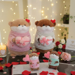 사랑가득 하트데이 우소우소짱 수달 봉제인형 27cm 2종 : 돈앤돌스