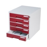 시스맥스 시스템2 칼라서류함 280013 5단 WI 와인 : 메인오피스