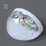 미소디자인 LED 오로라 태양광 벽부등 백색 2p 외부간접조명 무선벽조명 야외벽등 : 피넛코