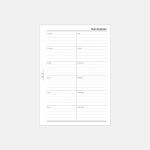 아인텍 다이어리 리필 속지 A5 만년형 딤플카키 6공링_G0472 25절 : 아인텍